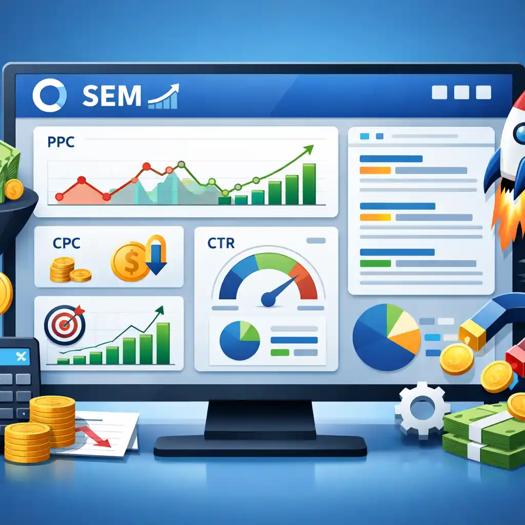 从“烧钱黑洞”到“增长引擎”：SEM如何撕掉高成本标签，实现低成本获客？-竞价推广