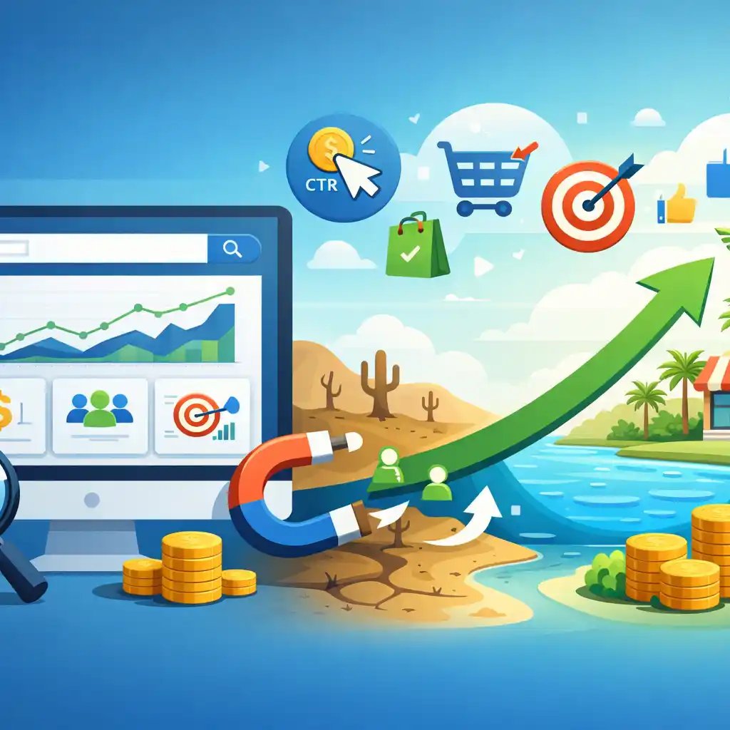 从流量荒漠到订单绿洲：揭秘搜索引擎推广转化率翻倍的底层逻辑-竞价推广