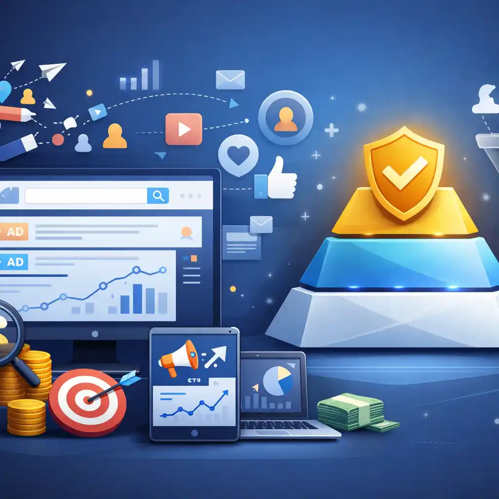 流量收割还是情感共振?揭秘引流推广中“信任金字塔”的构建真相-竞价推广