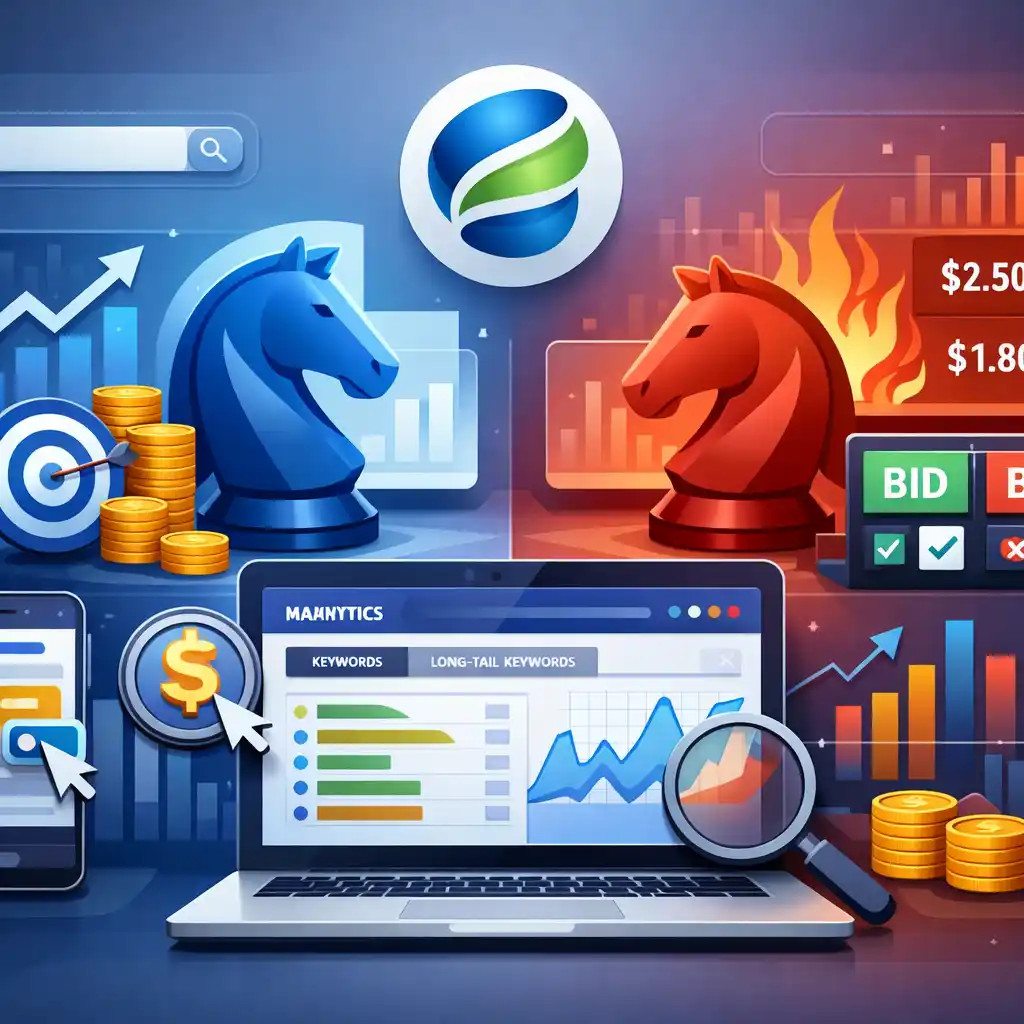 流量觉醒:揭秘竞价推广的“双面博弈”,行业词与长尾词的暴利掘金术-竞价推广