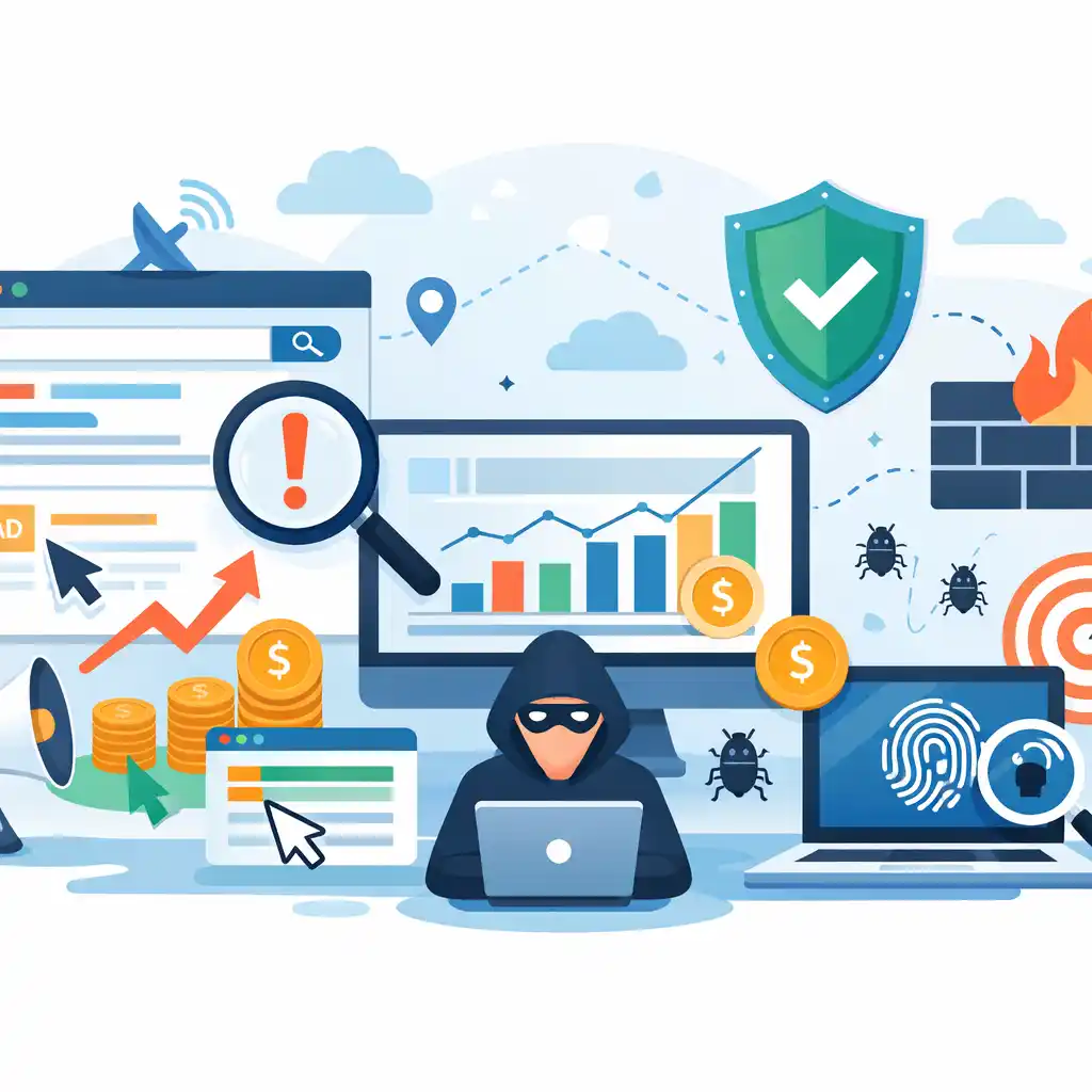 谁在搬走你的推广费?揭秘竞价推广“点击黑产”与防范全攻略-竞价推广