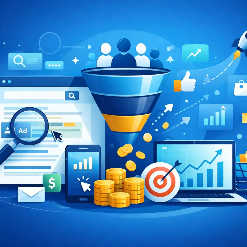 告别流量焦虑：深度拆解引流推广转化全漏斗，让你的业绩呈指数级增长-竞价推广